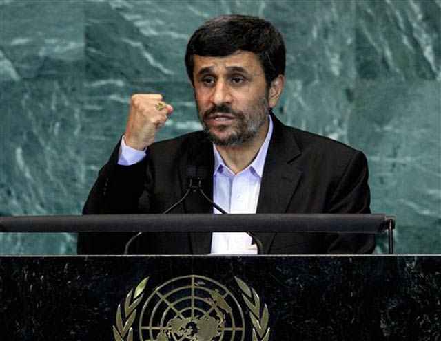 Mahmoud Ahmadinejad at the UN